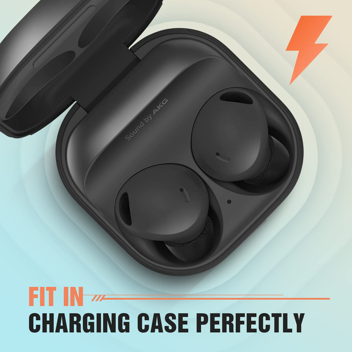 Tang Town memory foam tips provide a better seal to reduce ambient noise.
