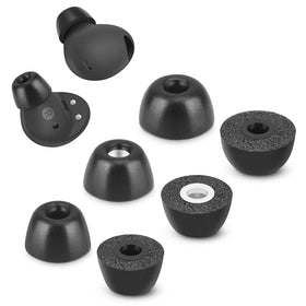 Tang Town memory foam tips for Buds 2 Pro in packaging, highlighting comfort.