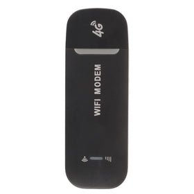 Tangxi 4G LTE USB modem front view, compact travel hotspot for on-the-go internet.
