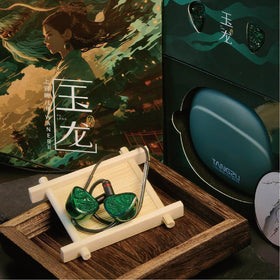 TANGZU Wan'er S.G II Emerald Dragon SHAN filter eartips optimize sound pathways.