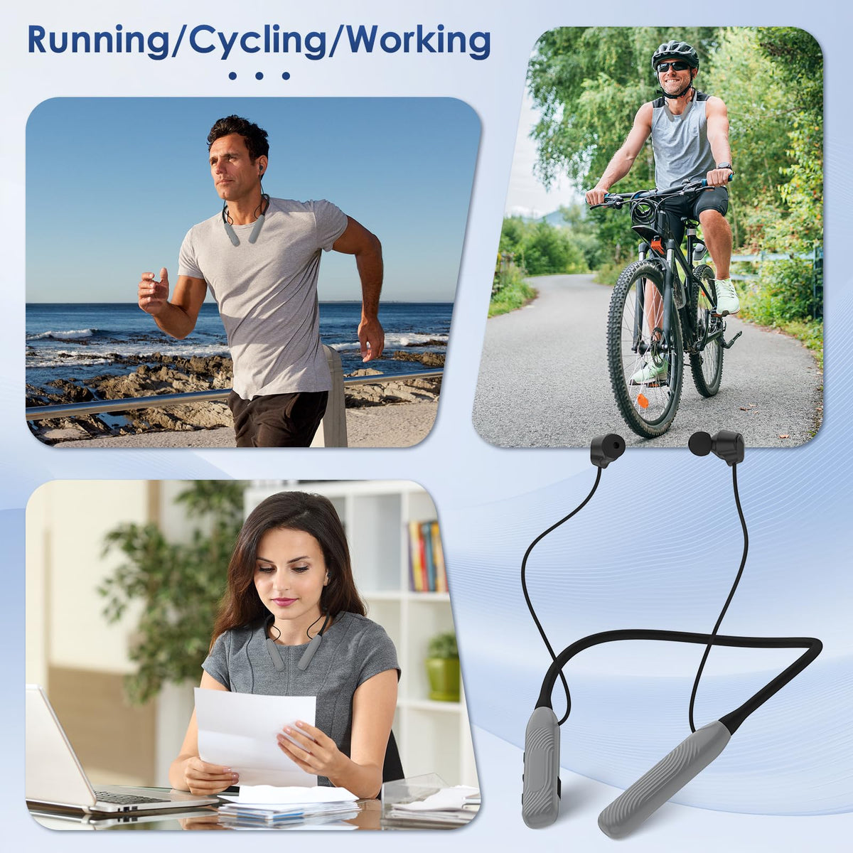 TANKASE headphones worn by commuter showing reliable audio on the go