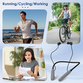 TANKASE headphones worn by commuter showing reliable audio on the go