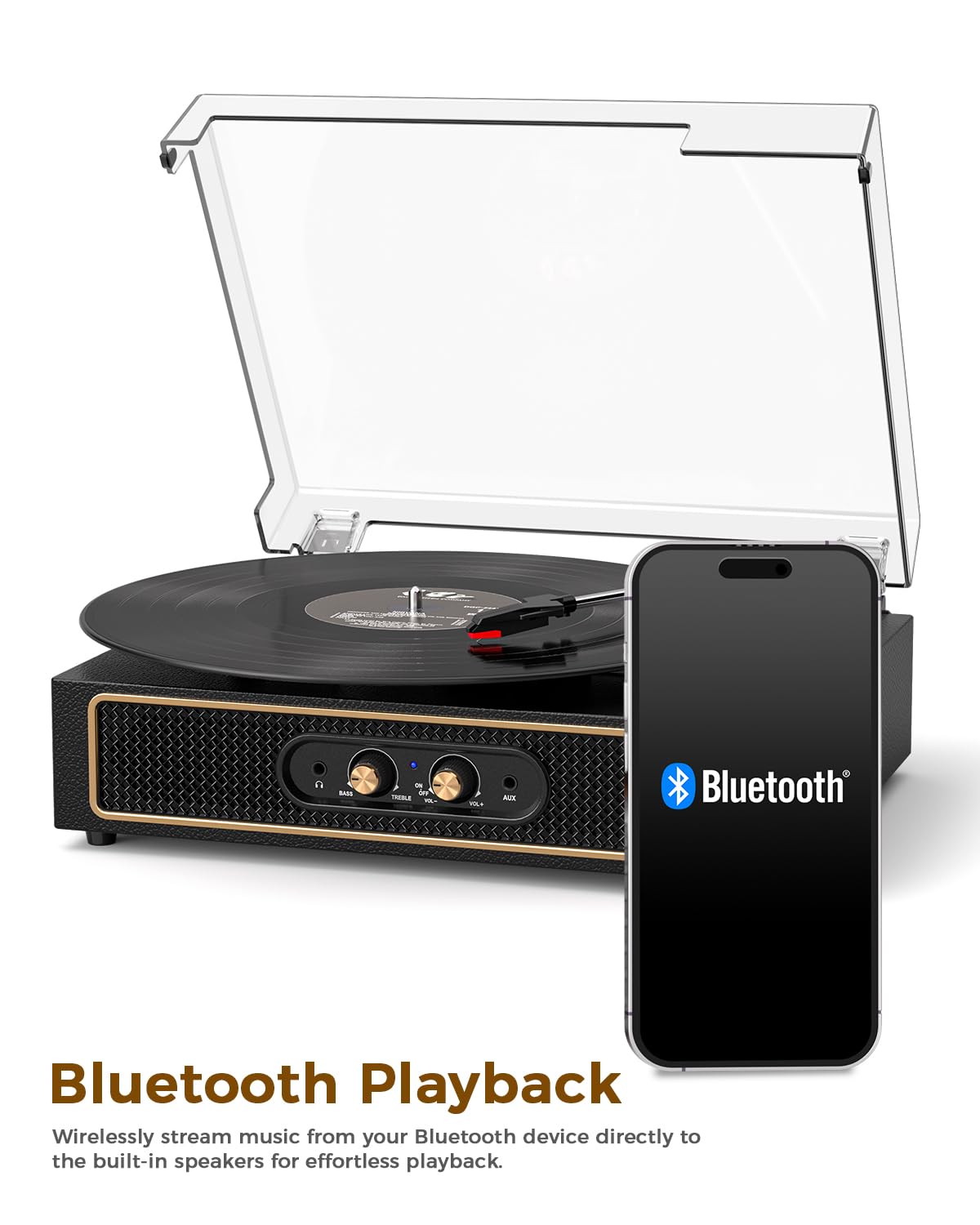 TANLANIN AUX input ready for quick device playback