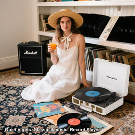 Tanlanin Bluetooth streaming connects to your phone for wireless playback.