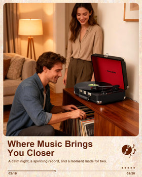 TANLANIN RCA and AUX connectivity for external speakers or headphones