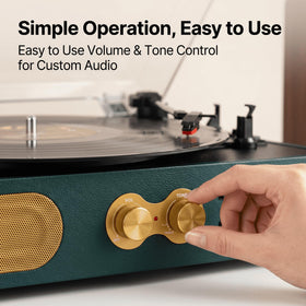 TANLANIN RCA and AUX outputs connect to external speakers for bigger sound.