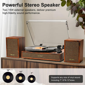 TANLANIN paired stereo speakers delivering room-filling balanced audio