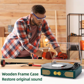 Tanlanin gift-ready green turntable design suitable for gifting occasions