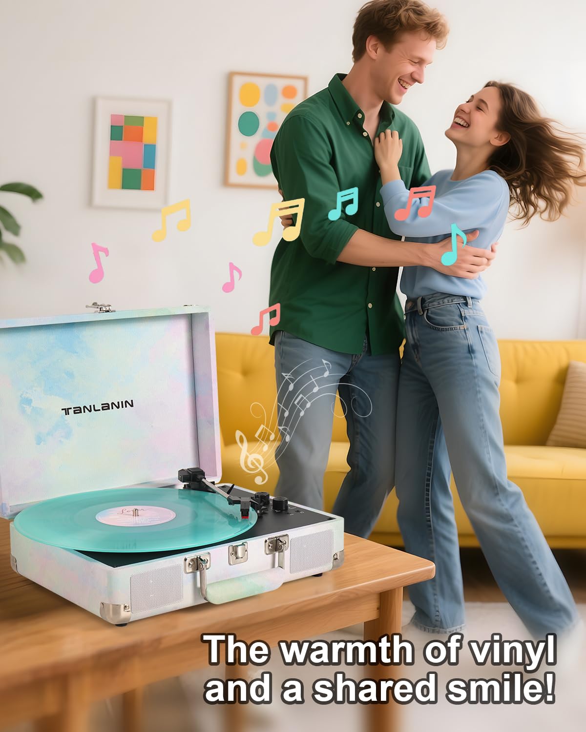 TANLANIN anti-resonance design minimizes vibration during playback