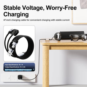 TanReginal Ray-Ban Meta glasses charging kit for seamless daily use