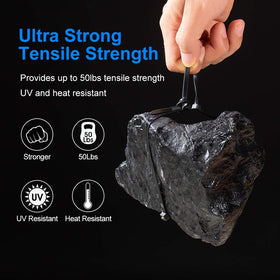 TANTTI zip tie demonstrates 50 lb tensile strength and durability