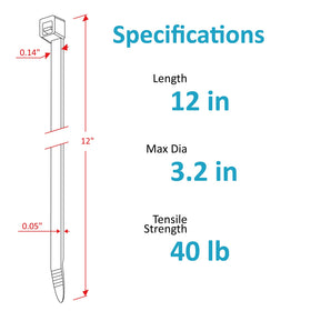 Tantti nylon 66 zip ties offer UV resistance for outdoor use.