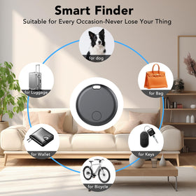 Taobosec Air Tracker Tag sharing mode enables friend-assisted locating.