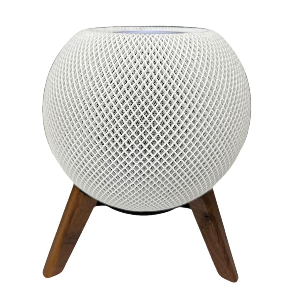Taojavin front view of stand holding HomePod mini, stable placement benefit