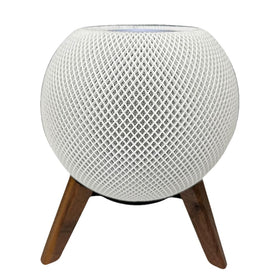 Taojavin front view of stand holding HomePod mini, stable placement benefit