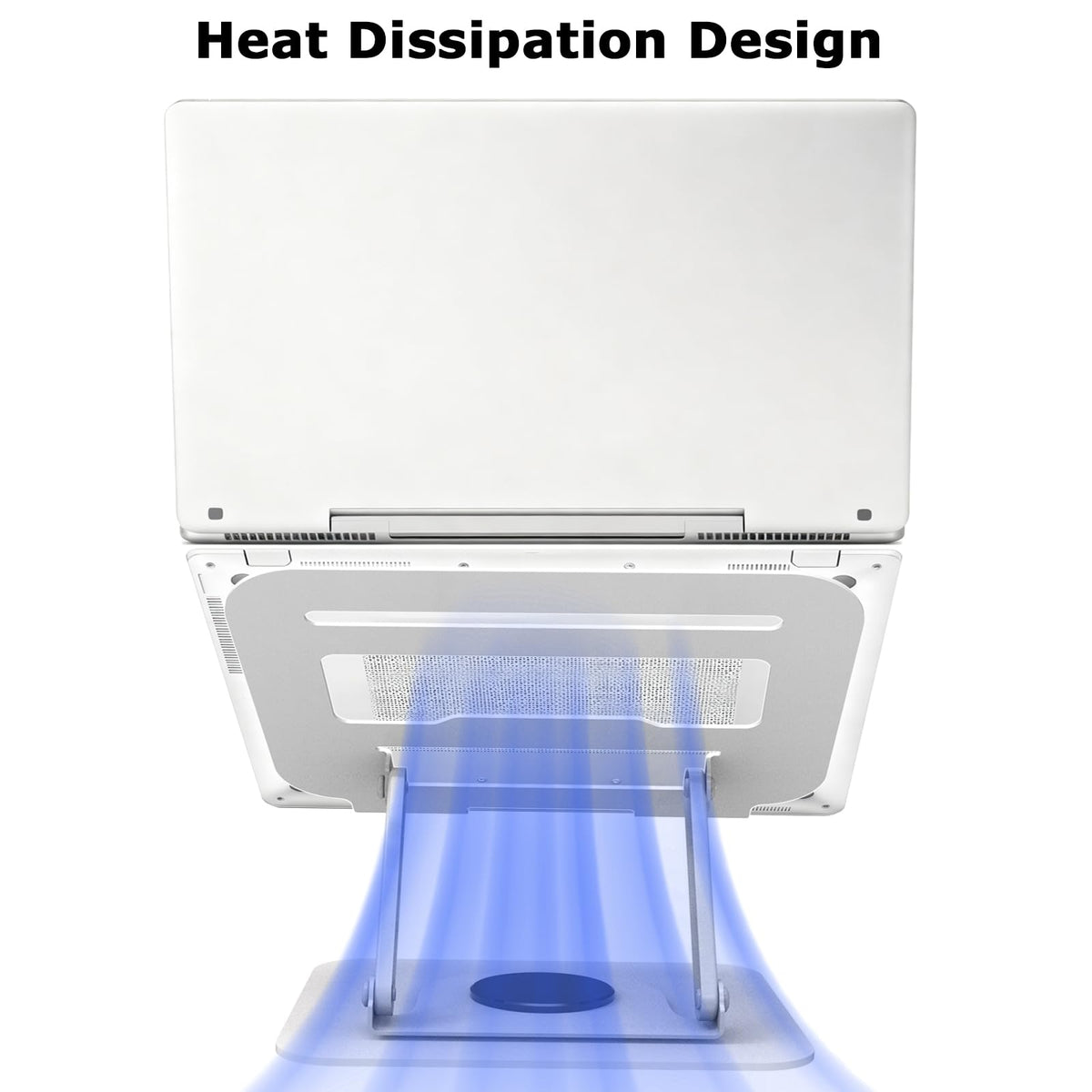 Anti-slip silicone pads on TAPMEI stand ensure stable use