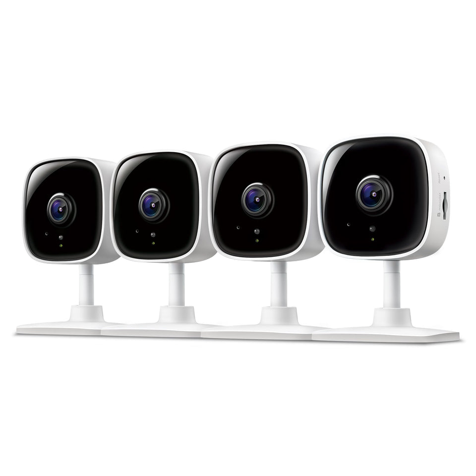 Tapo C100 front view for clear indoor monitoring.