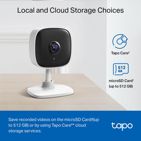 Tapo C100 motion detection with instant alerts for security.