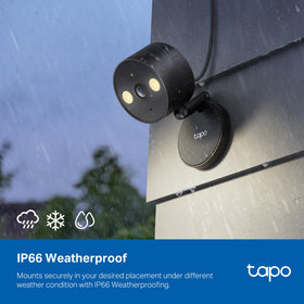 Tapo C121 RTSP ONVIF label detail showing NVR integration flexibility