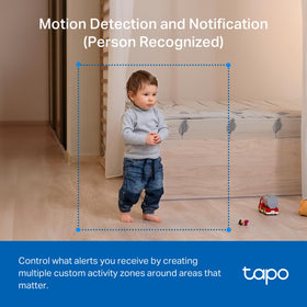 Tapo C201 cloud storage via Tapo Care with 30-day video history.