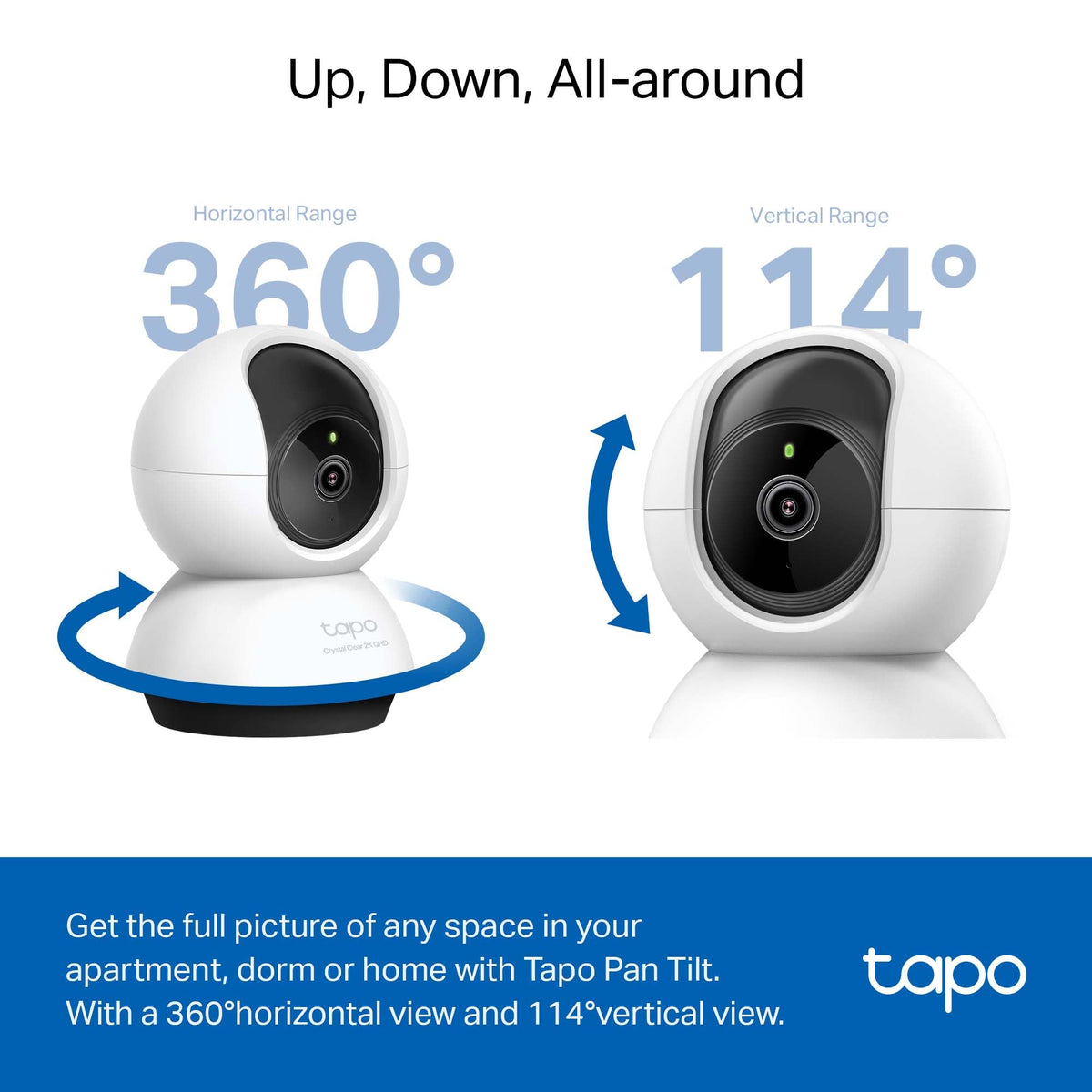 Tapo C220 microSD slot detail enabling local recording up to 512GB