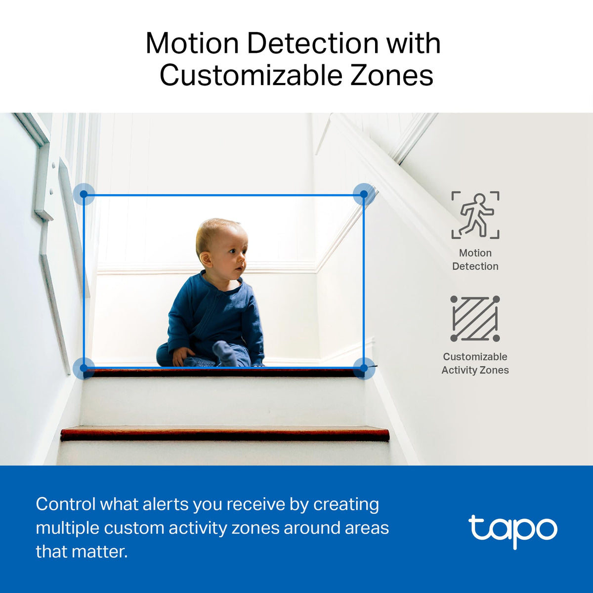 Tapo C220 demonstrating motion tracking keeping subject centered
