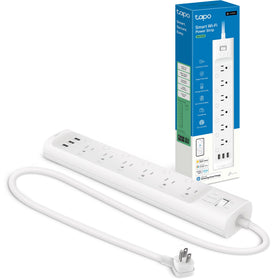 Tapo front view showing outlets and sleek design for organized power