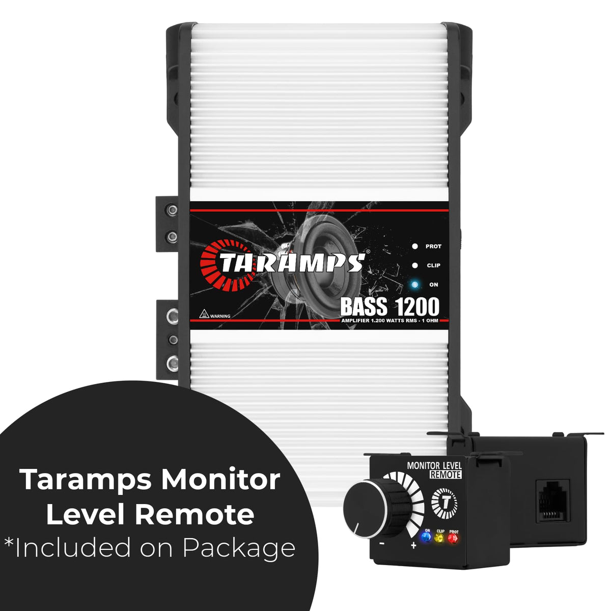Taramp's Bass 1200 low-pass crossover—precise bass shaping for subwoofers.