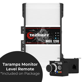 Taramp's Bass 1200 low-pass crossover—precise bass shaping for subwoofers.