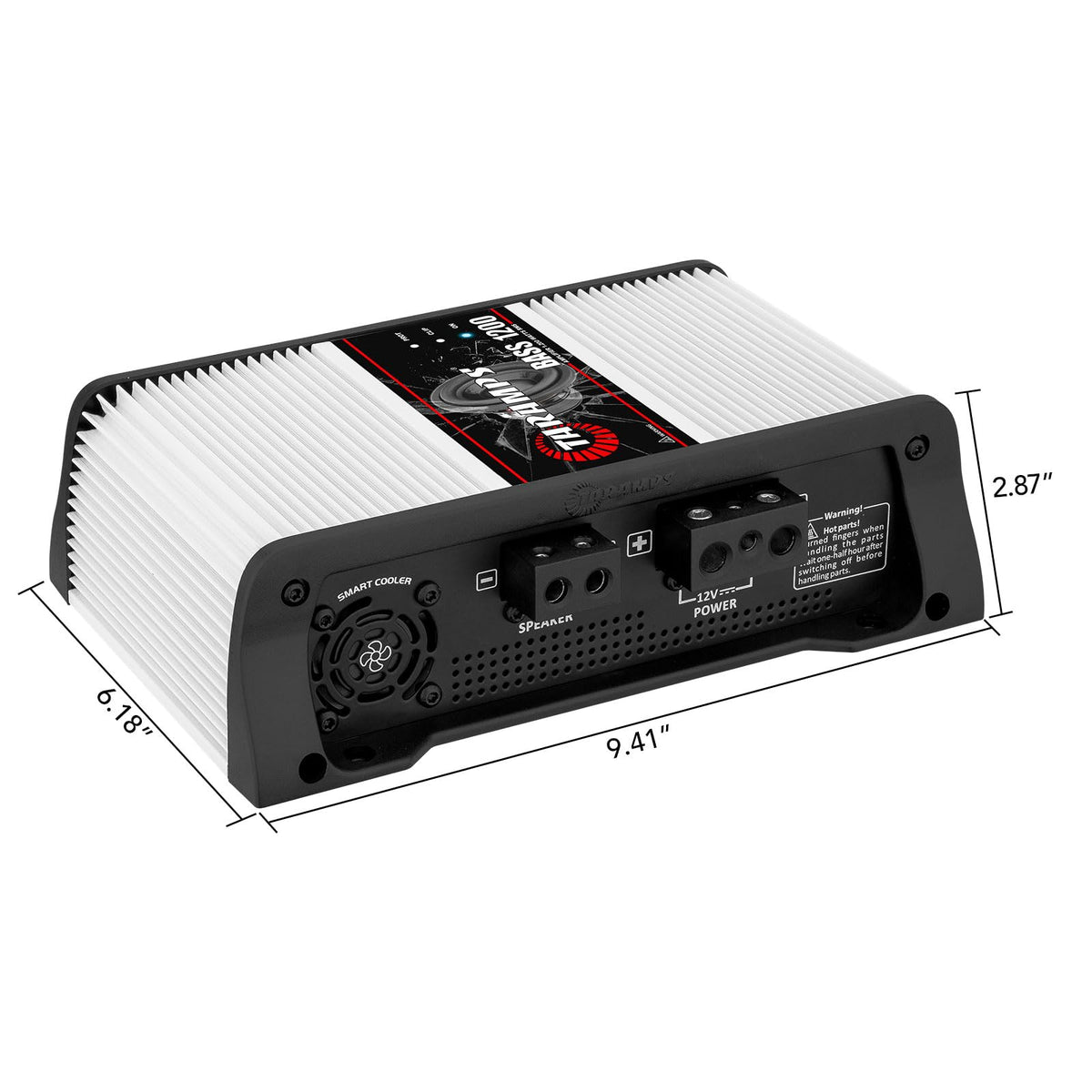 Taramp's Bass 1200 RCA/high-level inputs—flexible installation with factory radios.