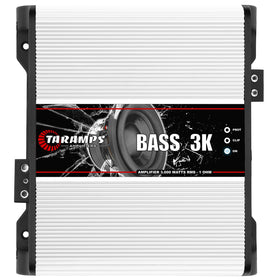 Taramp's BASS 3k front view demonstrates compact power for clean bass control.