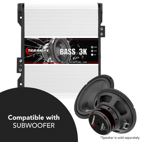 Taramp's BASS 3k mounting area and dimensions aid installation planning.