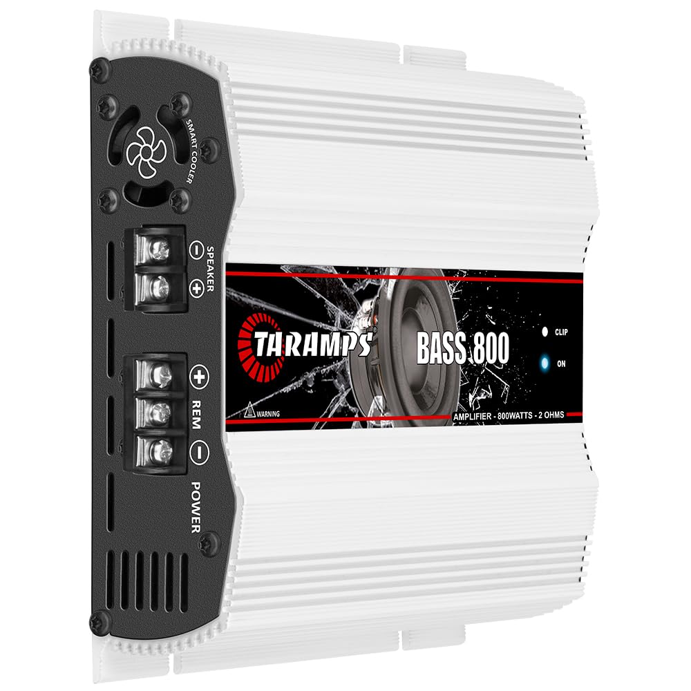 Taramps Bass 800 side ports, efficient cooling during high output