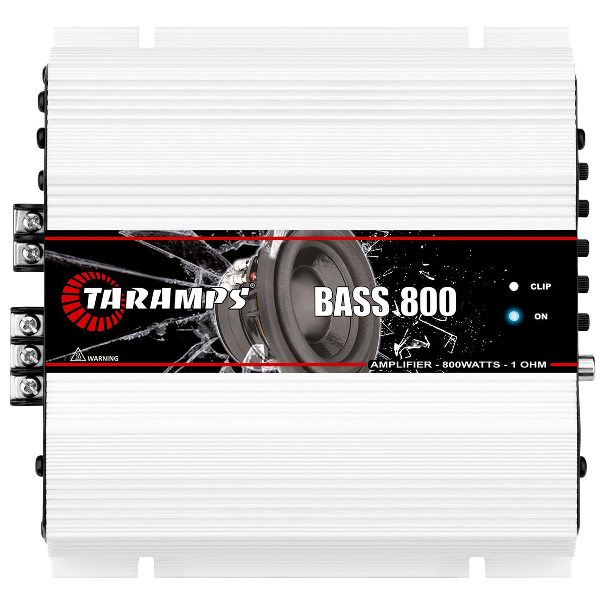 Taramp's Bass 800 front panel showing controls and connectors for precise tuning