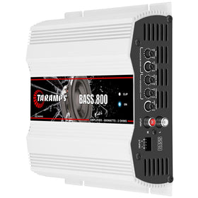 Taramps Bass 800 RCA inputs for flexible line-level connection