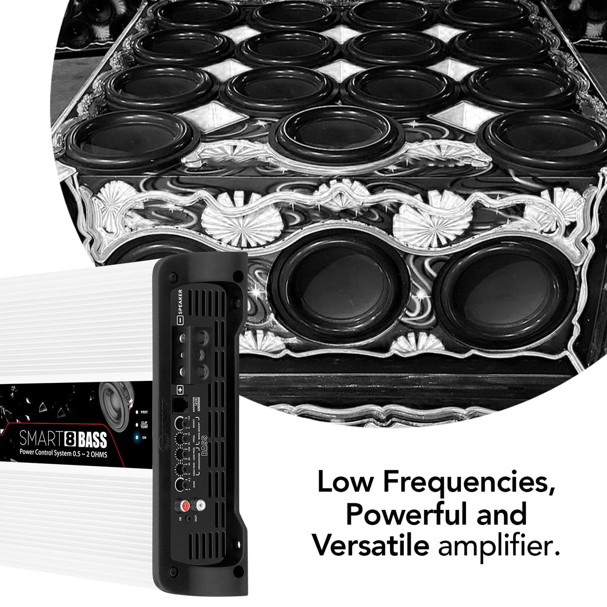 Taramp's Bass 8k compact design fits tight car spaces.