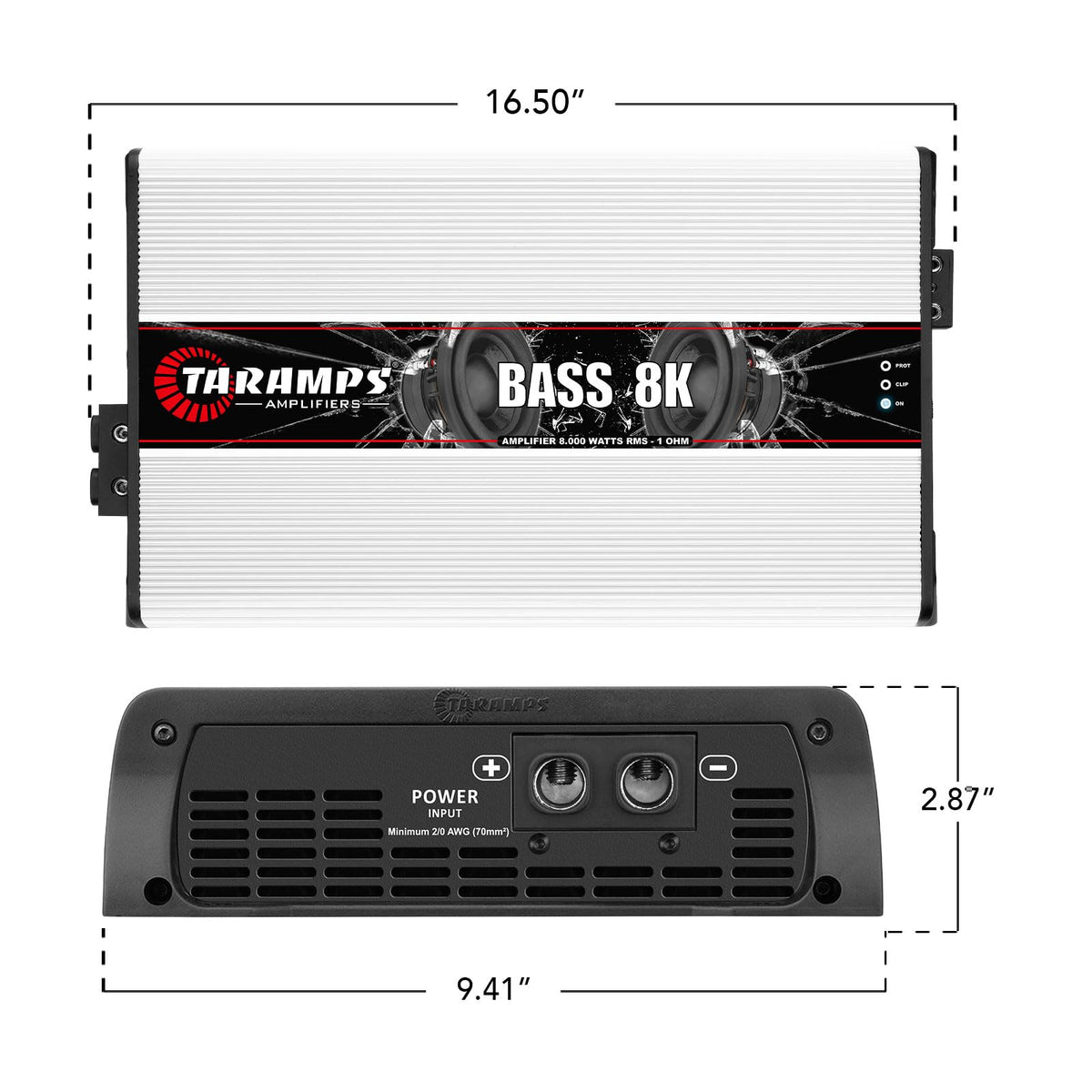 Taramp's Bass 8k remote bass control for quick adjustments.