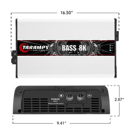 Taramp's Bass 8k remote bass control for quick adjustments.