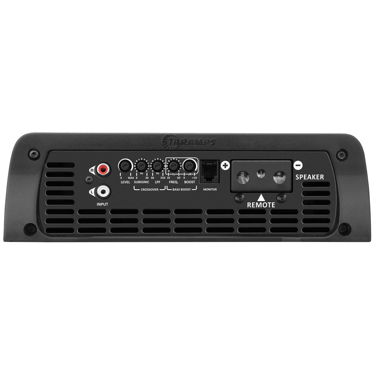 Taramp's Bass 8k subsonic filter safeguarding subs during deep notes.