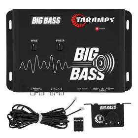 Taramps Big Bass DSP processor enhances car bass with precise signal shaping.