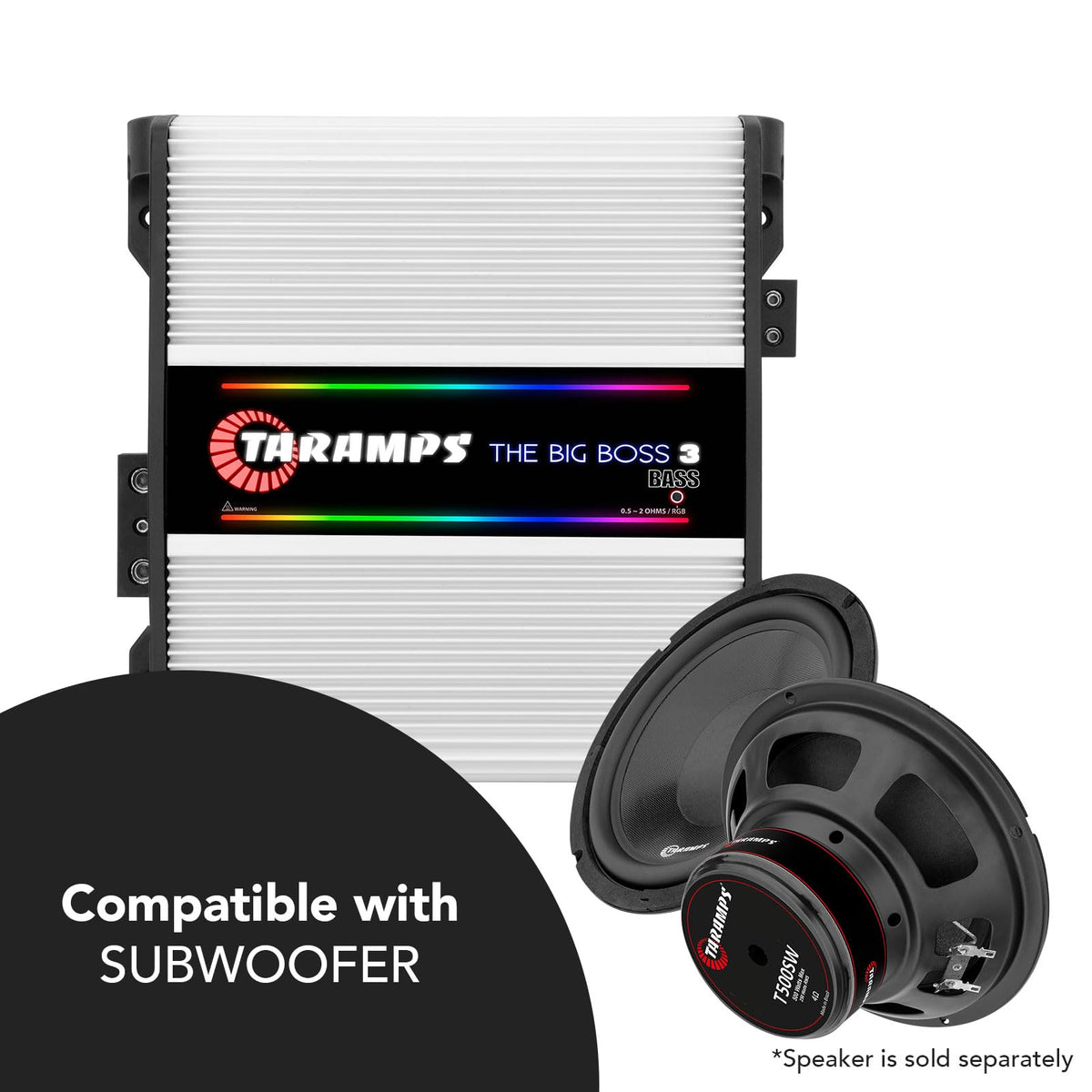 Taramp's Big Boss 3 bass amp Monitor Level Remote compatibility for precise tuning