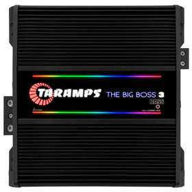 Taramp's The Big Boss 3 Bass front panel with controls for precise tuning