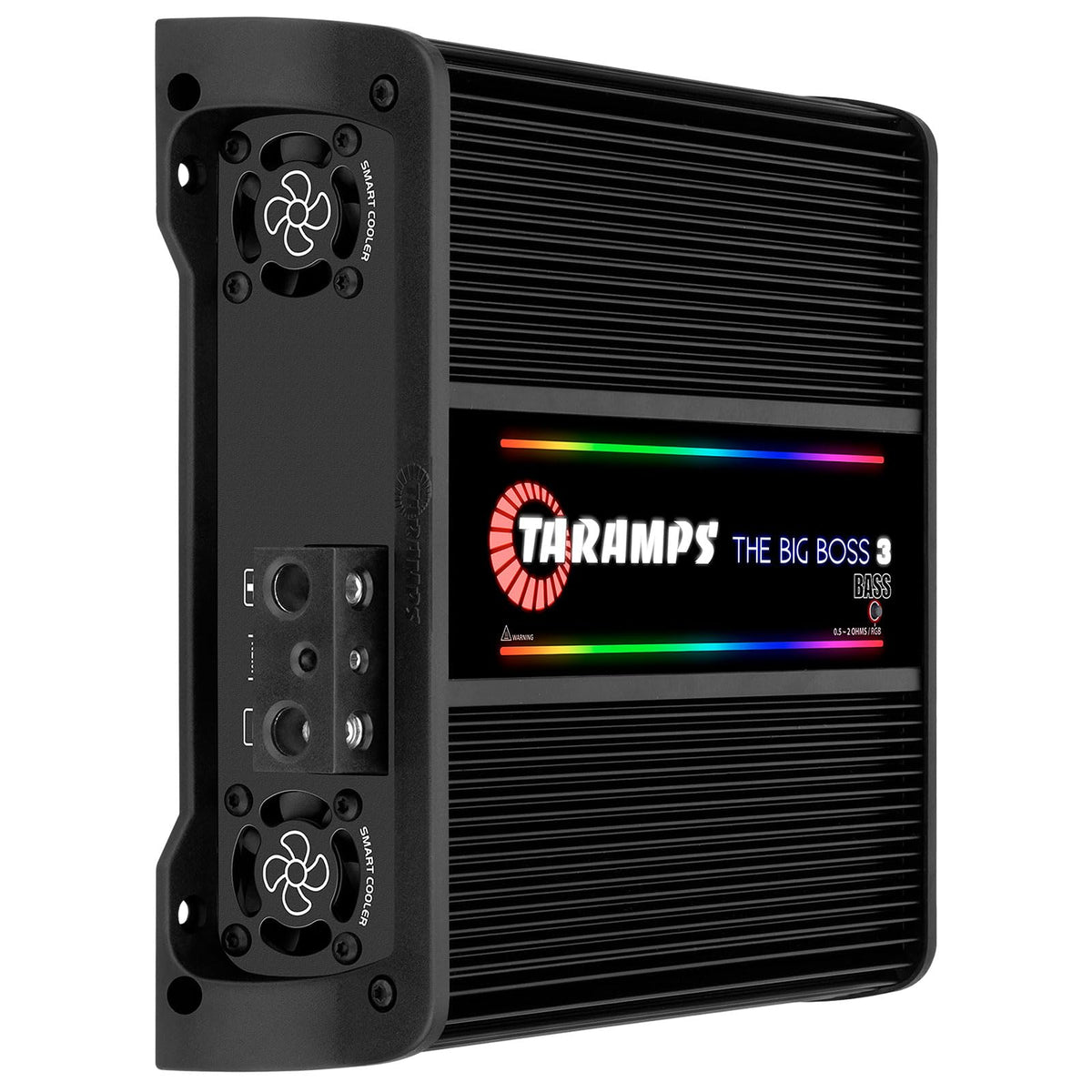 Taramp's The Big Boss 3 Bass with 108 RGB LED effects for dynamic visual ambiance on the road