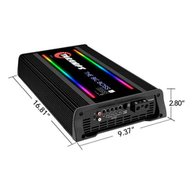 Taramp's Big Boss 5 Bass dimensions and weight for space planning.