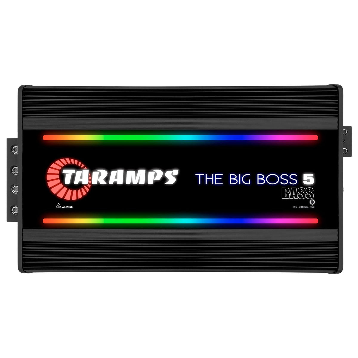 Taramp's Big Boss 5 Bass front view showing compact power for subs.