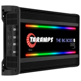Taramp's Big Boss 5 Bass RGB LED effects illuminate the amp.