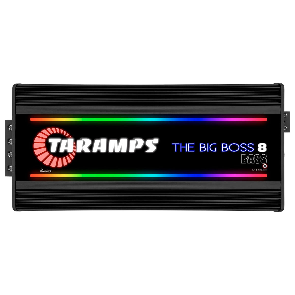 Taramp's Big Boss 8 Bass front view shows robust mono-block design for high bass output
