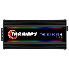 Taramp's Big Boss 8 Bass front view shows robust mono-block design for high bass output