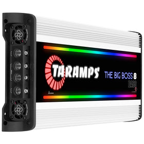 Taramp's Big Boss 8 Bass rear panel highlights multi-impedance and rugged wiring options