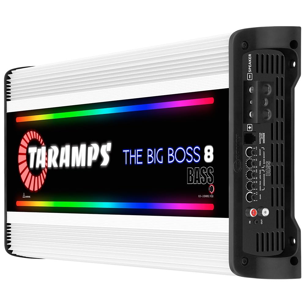 Taramp's Big Boss 8 Bass RGB effects add vibrant visuals to the install